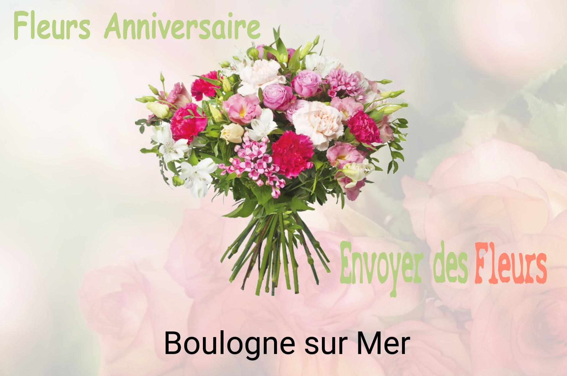 Bouquet de fleurs d’anniversaire livré à Boulogne-sur-Mer